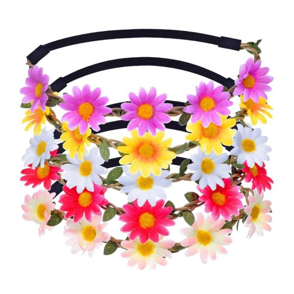 Daisy Headband Factory - OEM Floral Crown Sunflower Bohemian Garland