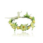 Floral Headbands Factory - OEM Adjustable Ribbon Flowers Crown Garland