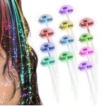 Led Hair Braids Factory - OEM Flashing Fiber Optic Rave Party Favors