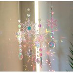 Rainbow Maker Factory - OEM Crystal Rhinestones Snowflake Ball Prism