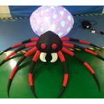 Inflatable Projection Factory - OEM 8 FT Halloween Kaleidoscope Spider LED