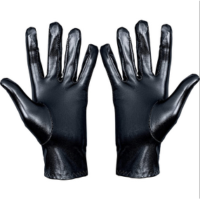 Metallic Gloves Factory - OEM Women Shiny Spandex Leather Hand Accessories