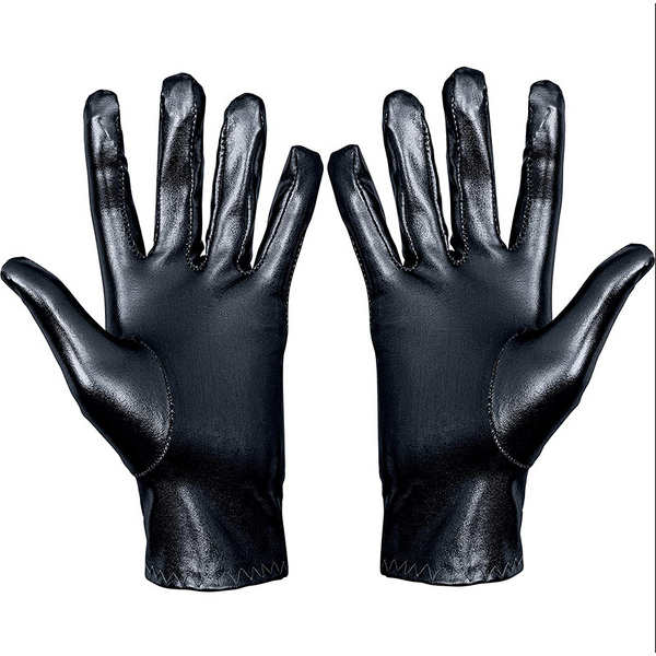 Metallic Gloves Factory - OEM Women Shiny Spandex Leather Hand Accessories