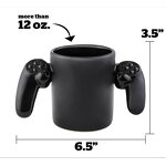 Coffee Mug Factory - OEM Game Over Ceramic Gamers Cup Controller Handle