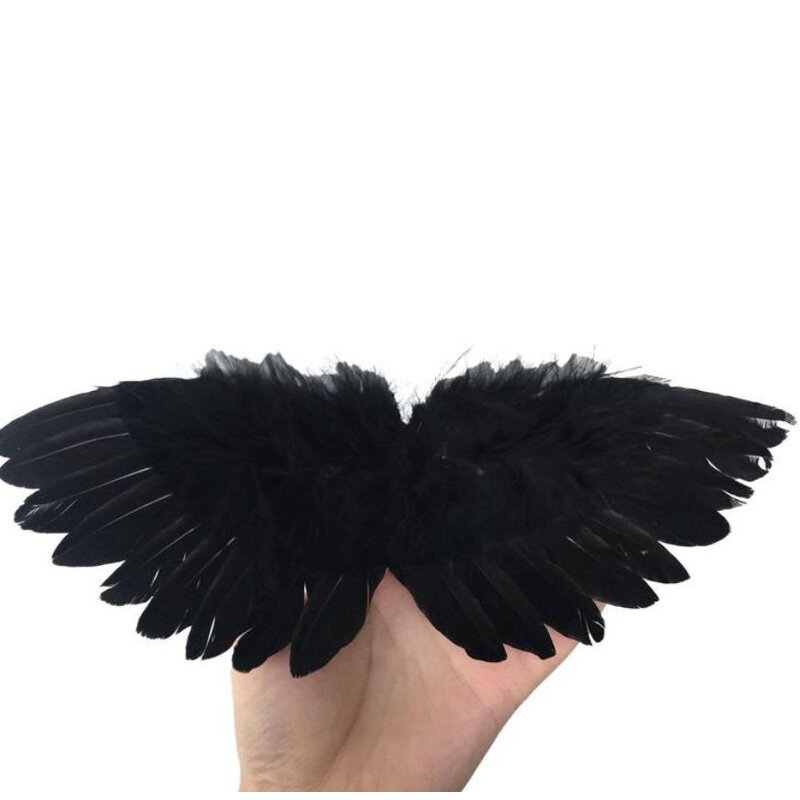 Angel Wings Ornament Factory - OEM Mini Feather Wing Princess Doll Prop