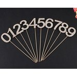 Cake Topper Factory - OEM Number 0-9 Bling Rhinestone Happy Birthday
