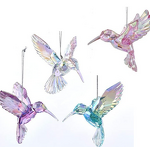 Hanging Ornaments Factory - OEM Acrylic Hummingbird Animal Figurines