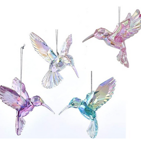 Hanging Ornaments Factory - OEM Acrylic Hummingbird Animal Figurines