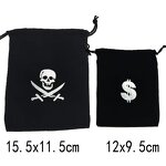Pirate Bag Factory - OEM Drawstring Velvet Pouch for Jewels Coins