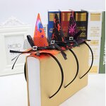 Halloween Headband Factory - OEM Witch Mini Top Hat Hairband Cosplay