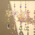 Snowflake Ornament Factory - OEM Colorful Crystal Chandelier Pendant