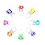 Led Rings Factory - OEM Diamond Shape Light up Flashing Finger Lights