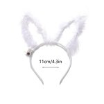 Led Bunny Ear Headband Factory - OEM Feather Light up Rabbit Hair Hoop