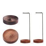 Incense Holder Factory - OEM Wooden Base Plate Ash Catcher Burner
