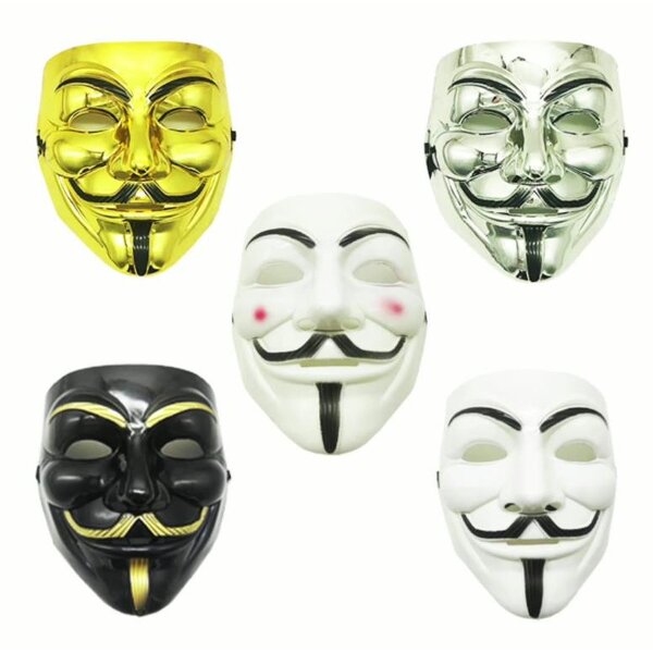 Mask Factory - OEM 9 V Masquerade Vendetta Anonymous Full Face