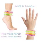 Led Bracelets Factory - OEM Light up Acrylic Bangle Party Favors