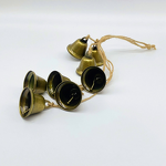 Jingle Bells Factory - OEM with Jute Hanging Rope Witch Bells