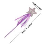 Glitter Wand Factory - OEM Star Princess Fairy Magic Stick Sequins Net