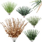 Artificial Eucalyptus Stems Factory - OEM DIY Bouquet Wedding Decor