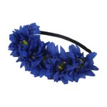 Sunflower Crown Factory - OEM Big Flower Garland Hawaiian Stretch Headpiece