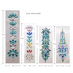 Crystal Gems Tattoo Stickers Factory - OEM Face Body Self Adhesive Sheet