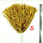 Cheerleading Pom Poms Factory - OEM Kids Metallic Foil Hand Flowers Baton