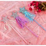 Glitter Wand Factory - OEM Star Princess Fairy Magic Stick Sequins Net