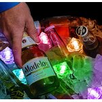 Led Ice Cube Factory - OEM Heart Multi-Color Flashing Liquid Activation