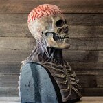 Skull Mask Factory - OEM Biochemical Horror Latex Movable Mouth Zombie