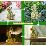 Garden Statues Factory - OEM Frog Sunflower Snail Figurine Lawn Decor