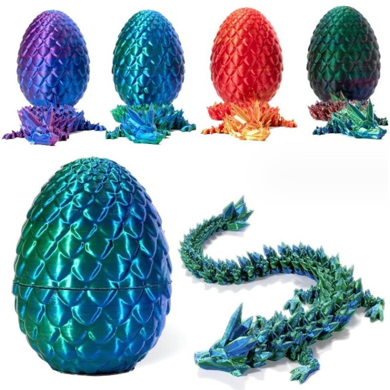 Dragon Egg Suit Factory - OEM 3D Printed Birthday Party Gift Ornaments
