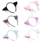 Cosplay Headband Factory - OEM Lolita Bowknot Bell Plush Cat Ear