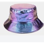 Fisherman Hat Factory - OEM Unisex Laser Metallic Holographic Bucket Cap