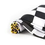 Racing Flag Factory - OEM Checkered Polyester Hand Held Stick Sport Events