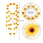 Sunflower Headband Factory - OEM Hippie Floral Crown Daisy Garland Wreath