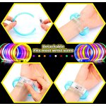 Glow Bracelets Factory - OEM Neon Light up Bubble Bangle Party Favors