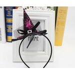 Halloween Headband Factory - OEM Witch Mini Top Hat Hairband Cosplay