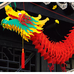 Dragon Garland Factory - OEM 3D Chinese New Year Lantern Decoration