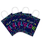 Party Favor Bags Factory - OEM Neon Theme Luminous Gift Wrap Treats