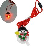 Christmas Necklaces Factory - OEM Light-Up Bulb Festive Holiday Pendant