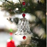 Wind Chimes Factory - OEM Crystal Beads Bell Window Christmas Tree