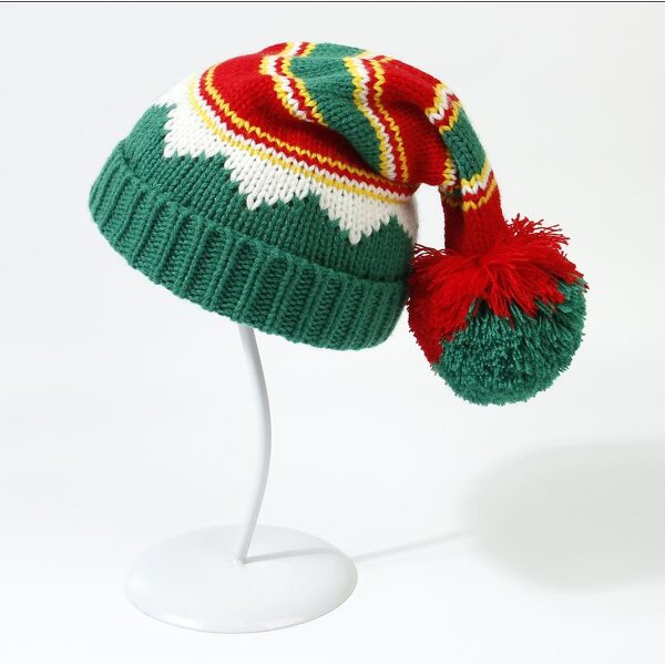 Winter Hat Factory - OEM Santa Beanies Pompoms Earflap Xmas Present