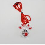 Christmas Necklaces Factory - OEM Light-Up Bulb Festive Holiday Pendant