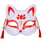 Fox Mask Factory - OEM Anime Cosplay Cat Face Masquerade Party Props