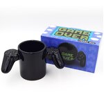 Coffee Mug Factory - OEM Game Over Ceramic Gamers Cup Controller Handle