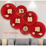 Paper Fan Flowers Factory - Bulk Wedding Birthday New Year Wall Decor