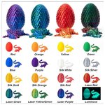 Dragon Egg Suit Factory - OEM 3D Printed Birthday Party Gift Ornaments