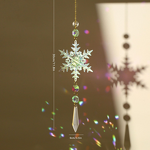 Snowflake Ornament Factory - OEM Colorful Crystal Chandelier Pendant