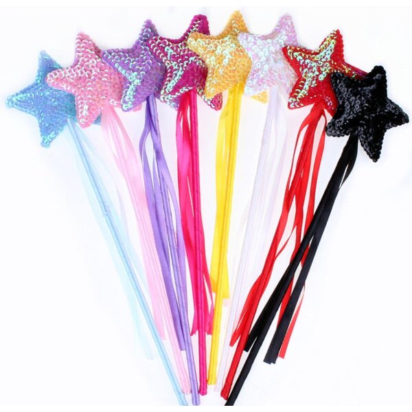 Fairy Wand Factory - OEM Princess Ribbon Star Magic Stick Streamers