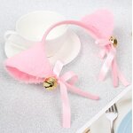 Cosplay Headband Factory - OEM Lolita Bowknot Bell Plush Cat Ear